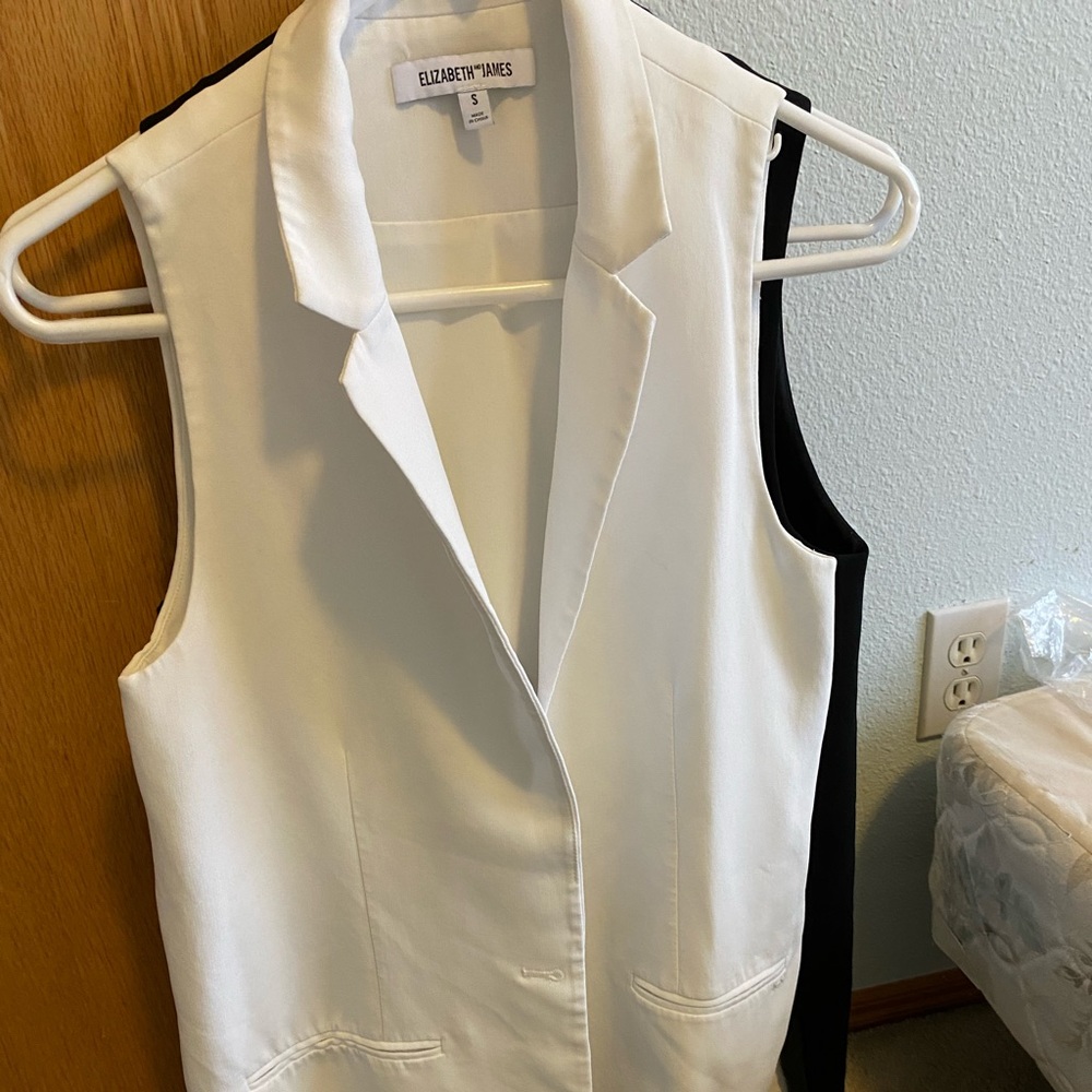 Elizabeth and James vest